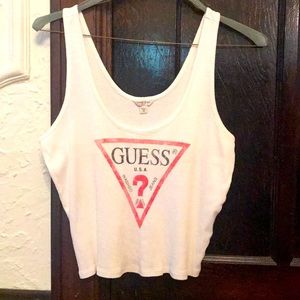 Guess Jeans Classic cropped tank